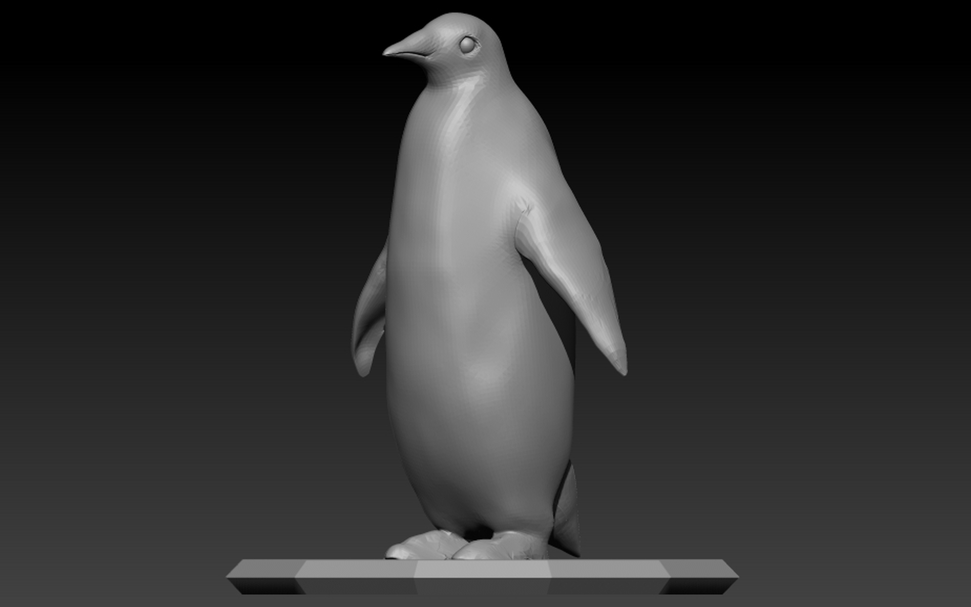 3d Penguin Stl Model Turbosquid 1774220