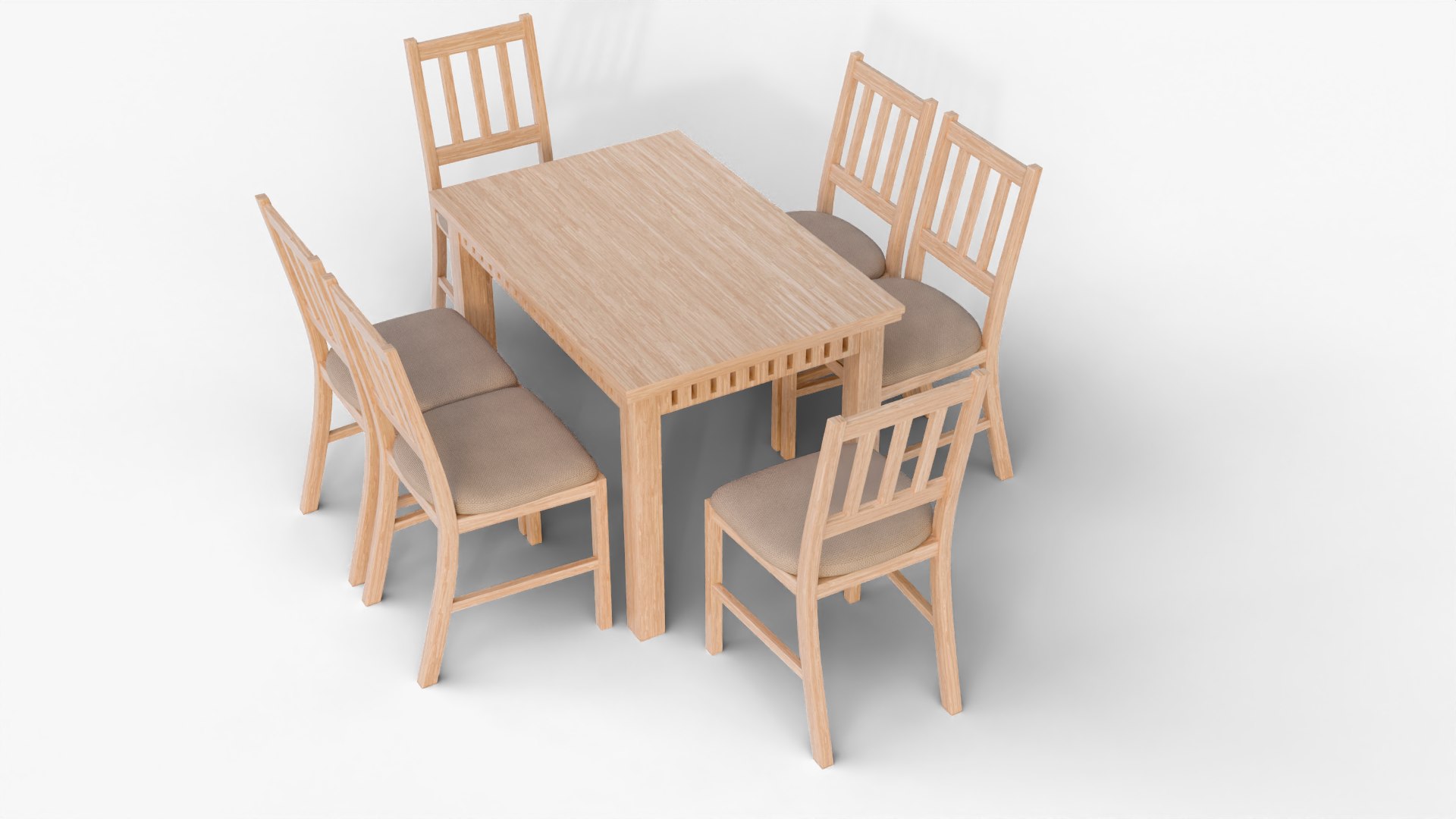 Modern Wooden Dining Table Set with Six Chairs - Realistic 3D Model for Interior Design and Visualiz model https://p.turbosquid.com/ts-thumb/X5/OeZ68W/Sf/100003copy/png/1761020983/1920x1080/fit_q87/1f69e4318230023dc3c3082ff30e966397e65d91/100003copy.jpg