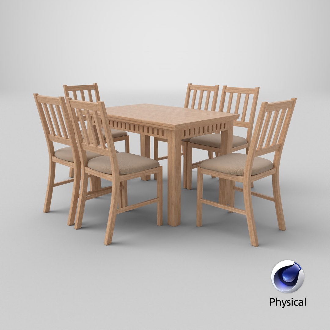 Modern Wooden Dining Table Set with Six Chairs - Realistic 3D Model for Interior Design and Visualiz model https://p.turbosquid.com/ts-thumb/X5/OeZ68W/uz/stemcell_cinema_4d_physical_render/png/1774450685/1920x1080/fit_q87/de3b83b1e33aeeae8c57687c95442c53c4181f08/stemcell_cinema_4d_physical_render.jpg