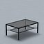 3d ikea granas table model