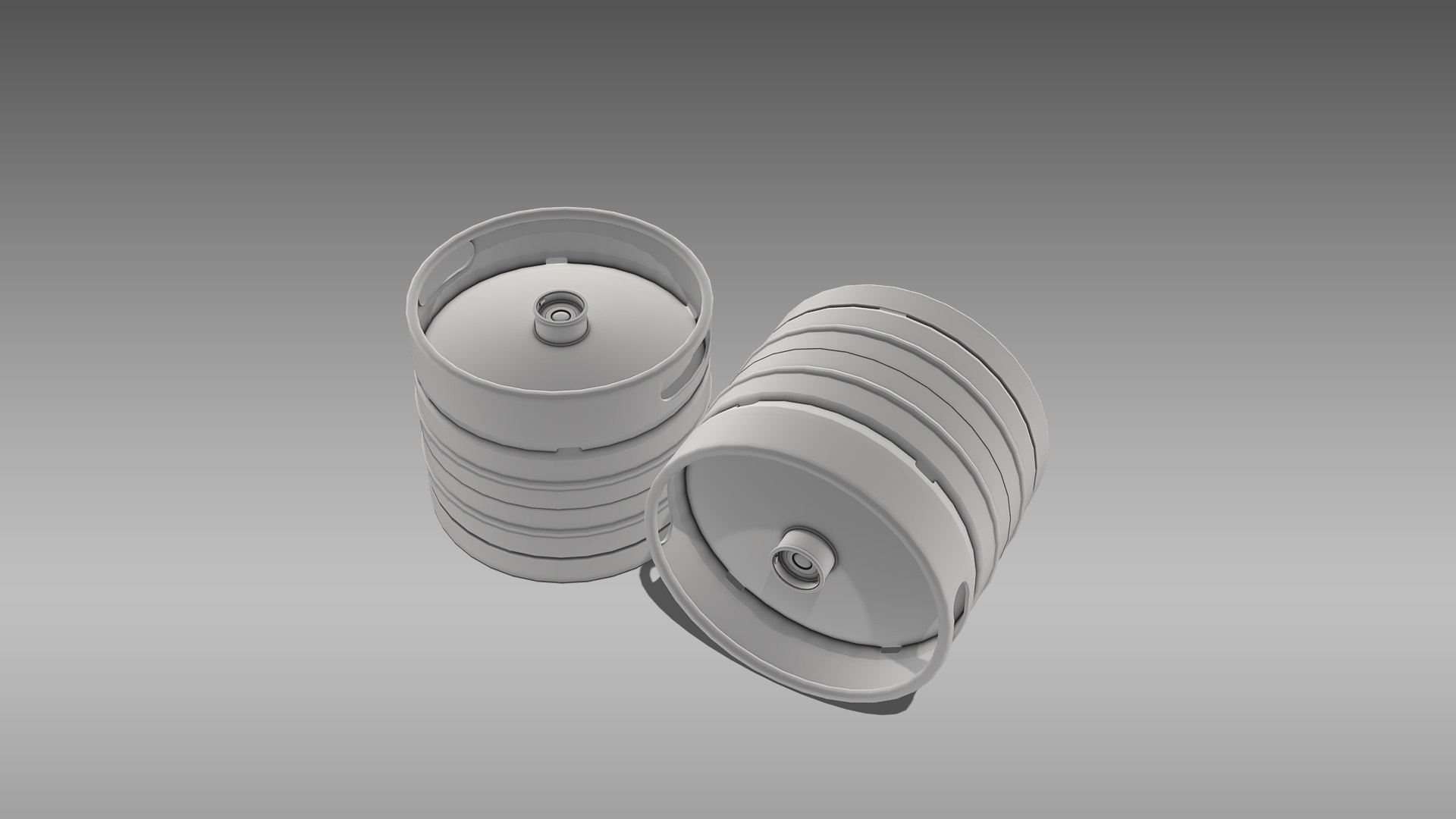 3D keg quarter barrel https://p.turbosquid.com/ts-thumb/X5/Tvuupu/8AgvTJJD/kegquarterbarrel05clay/jpg/1599647245/1920x1080/fit_q87/d283507536221c56d353ac3e5659ca72b056e992/kegquarterbarrel05clay.jpg