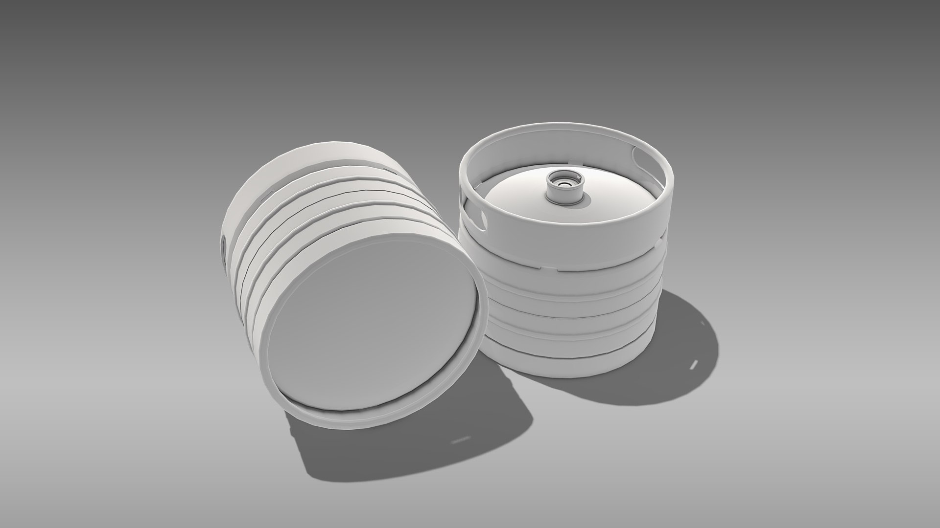 3D keg quarter barrel https://p.turbosquid.com/ts-thumb/X5/Tvuupu/HlRxlCD5/kegquarterbarrel08clay/jpg/1599647254/1920x1080/fit_q87/a6b309106939b9d222c3c6a263c8195c6e3ec1b2/kegquarterbarrel08clay.jpg