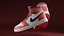 Air Jordan Nike shoes - 02 3D model