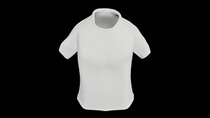 3D model Toddler T-shirt OBJ