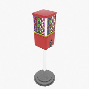 Gum Machine 3D model