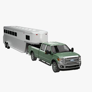 Horse Trailer and Pickup