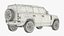 Land Rover Defender 110 OCTA 2026 Rigged for Cinema 4D