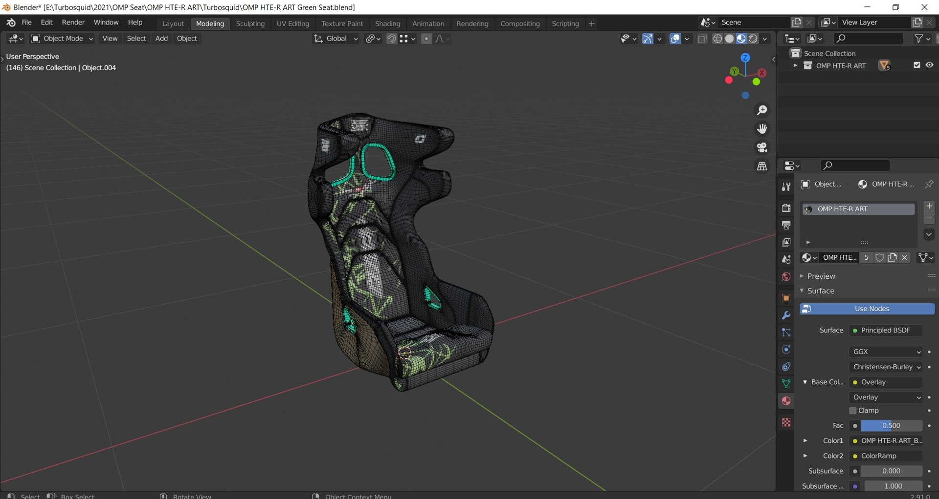 OMP HTE ART Seat Green model https://p.turbosquid.com/ts-thumb/X5/kSED9p/ru/screenshot_2/jpg/1632926076/1920x1080/fit_q87/77f667d411bdd5baee18e10575b2961ff3854aa7/screenshot_2.jpg