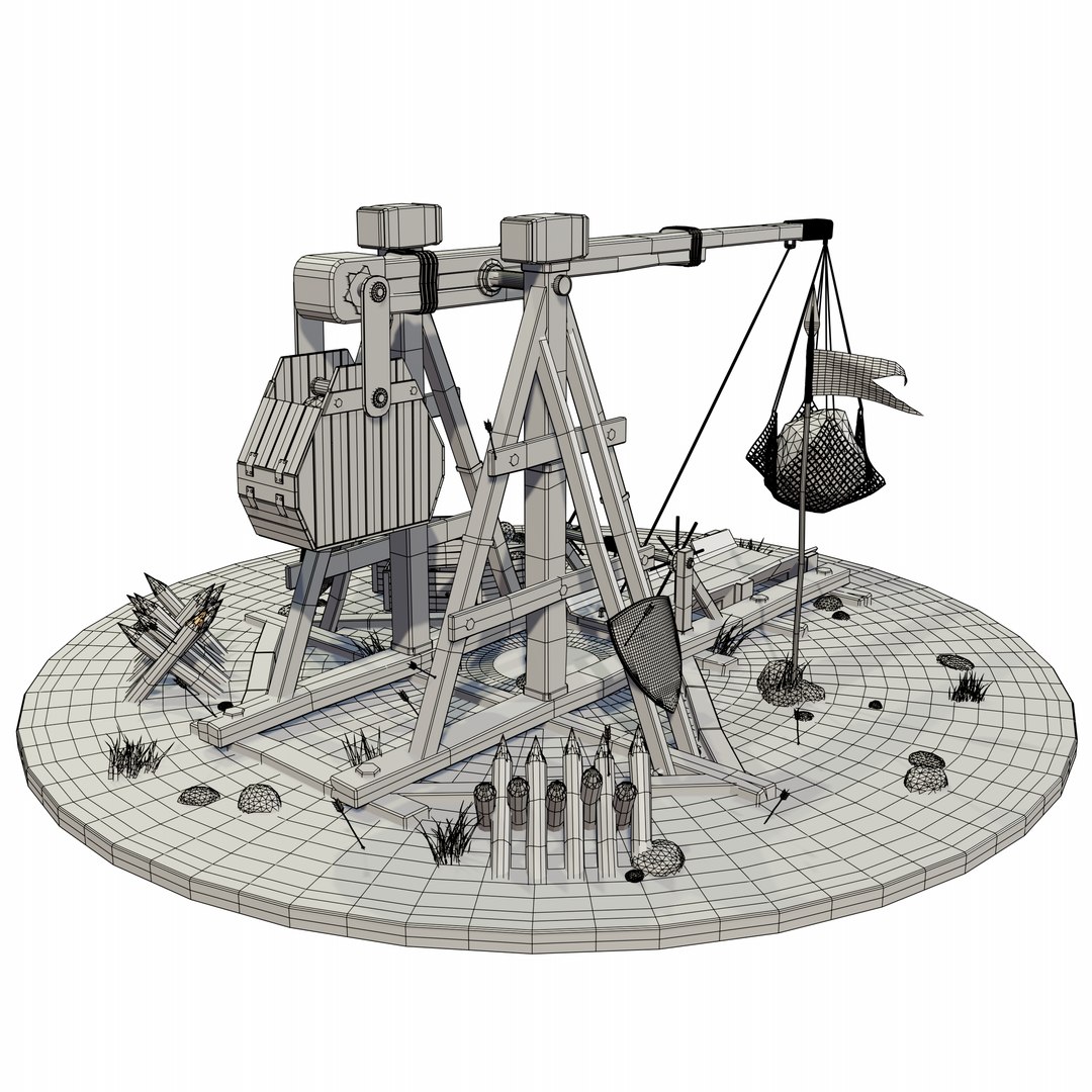 3D medieval trebuchet https://p.turbosquid.com/ts-thumb/X5/pJIcMA/IHF4Wlb9/wireframe1/png/1589299052/1920x1080/fit_q87/d414291952b1a7f1f151b1f950cbd9094da21ddb/wireframe1.jpg