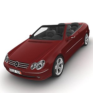 2004 mercedes benz clk w209 obj
