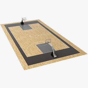 Basketball Court 3D model