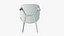 Wooden Dining Chair Modern 3D model