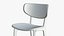 Wooden Dining Chair Modern 3D model