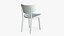 Wooden Dining Chair Modern 3D model