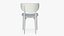 Wooden Dining Chair Modern 3D model