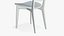 Wooden Dining Chair Modern 3D model