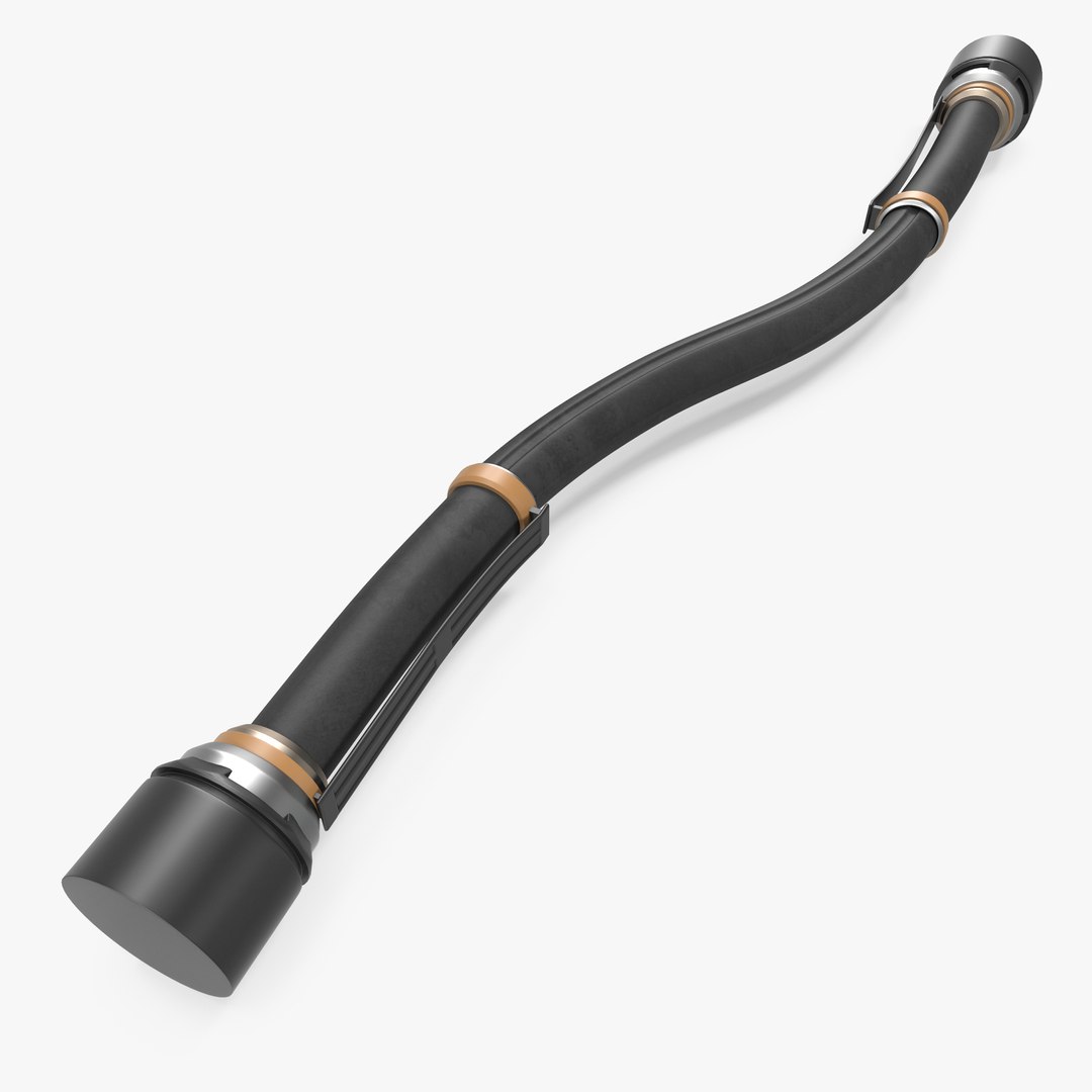 Industrial Cable 18 3D Model 3D model preview
