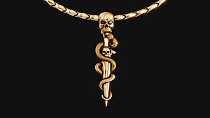 snake pendant
