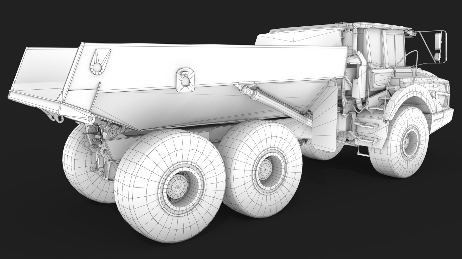 Articulated Mining Truck 04 All PBR Unity UE Textures 3D https://p.turbosquid.com/ts-thumb/X5/yT3lq2/7R/miningtruck_wireframe02/jpg/1698659413/1920x1080/fit_q87/875d0b99422dec1dabe5604075ab8dadae4969f4/miningtruck_wireframe02.jpg