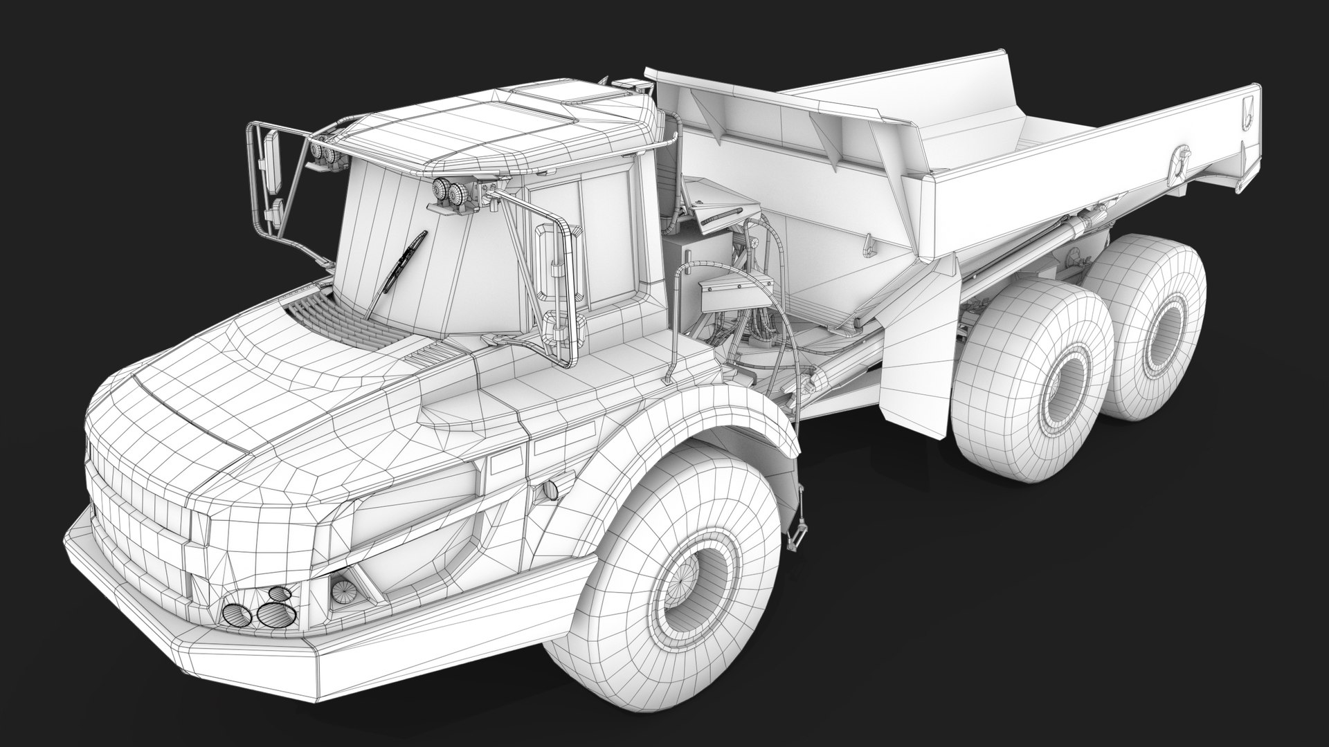 Articulated Mining Truck 04 All PBR Unity UE Textures 3D https://p.turbosquid.com/ts-thumb/X5/yT3lq2/9x/miningtruck_wireframe12/jpg/1698659406/1920x1080/fit_q87/9b2183f9e1c3161d451c12c5c10c649423342646/miningtruck_wireframe12.jpg
