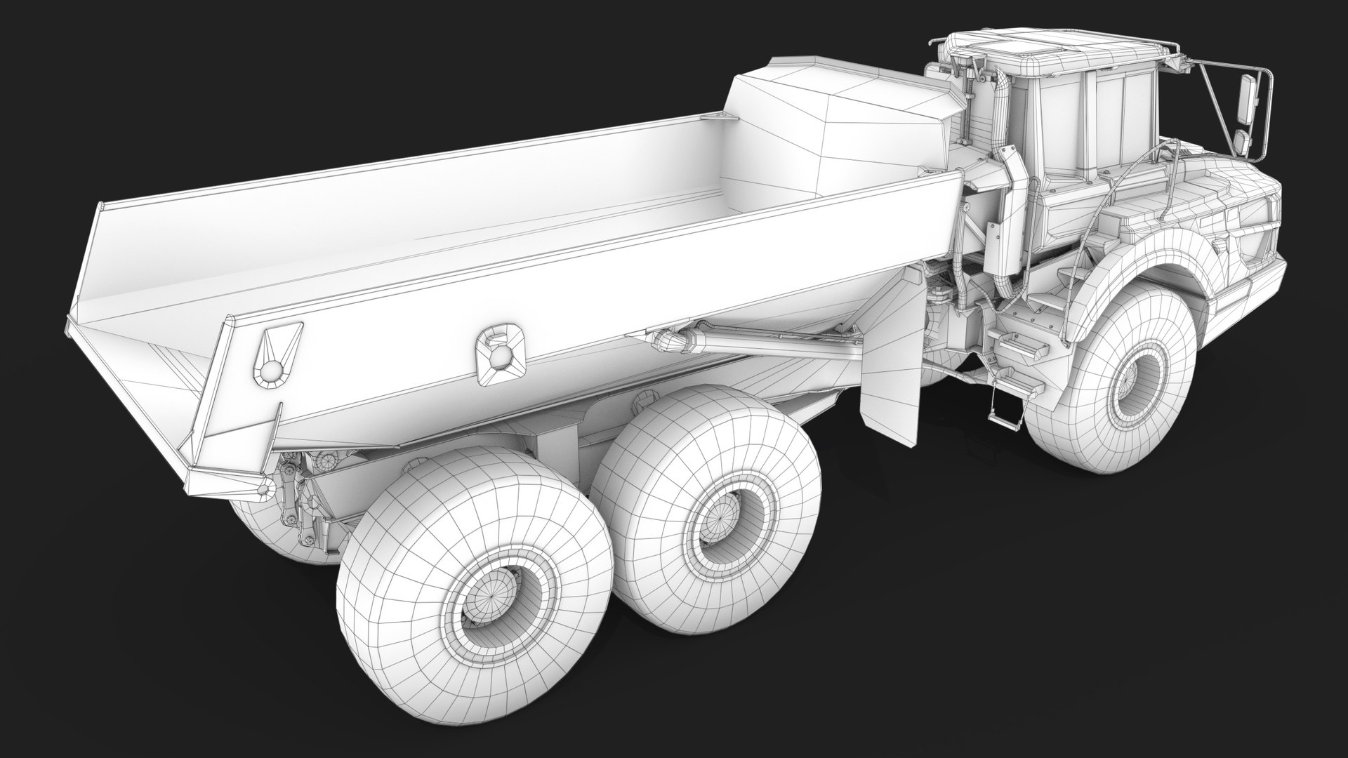 Articulated Mining Truck 04 All PBR Unity UE Textures 3D https://p.turbosquid.com/ts-thumb/X5/yT3lq2/Oq/miningtruck_wireframe10/jpg/1698659407/1920x1080/fit_q87/986caf45c84e88c9b198667437693bb8bcc3444c/miningtruck_wireframe10.jpg
