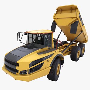 Articulated Mining Truck 04 All PBR Unity UE Textures