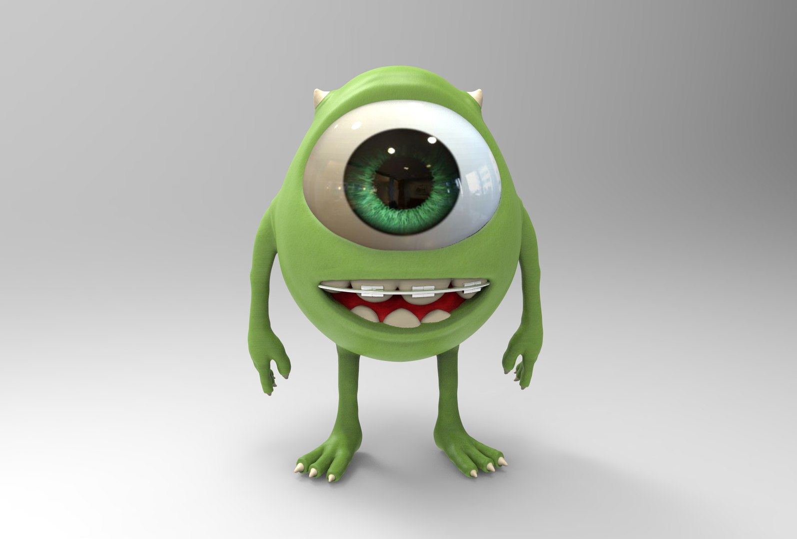 3d Model Mike Wazovski