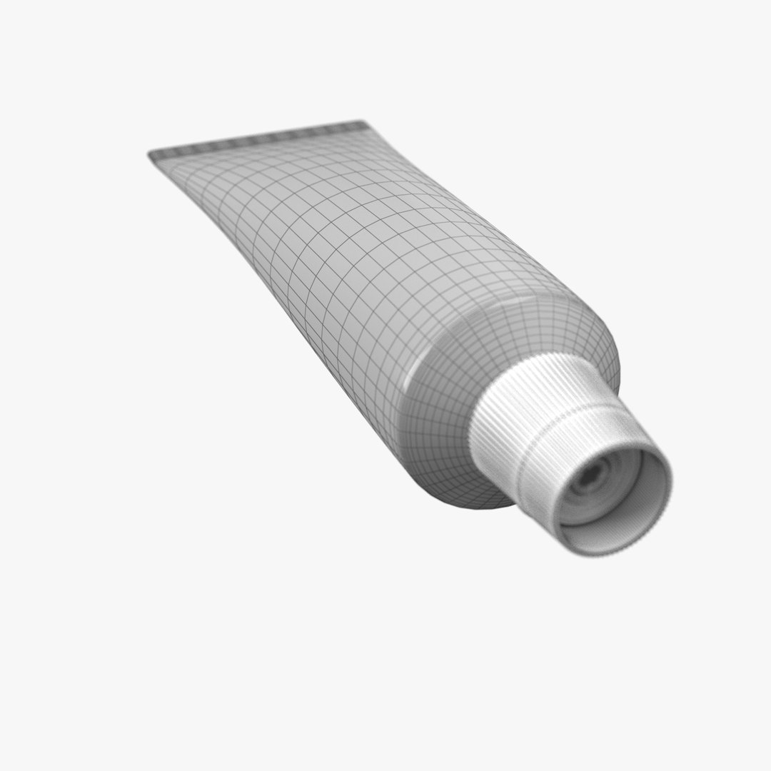 Milk Tube Condensed 3D Model TurboSquid 1449576