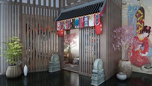 Japanese Restaurant 02 model