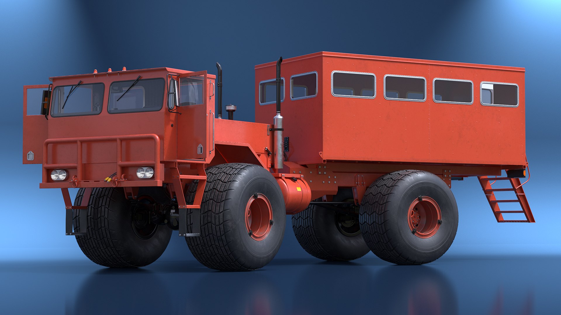 Antarctica Delta Vehicle Rigged For Cinema 4D Model - TurboSquid 2352029