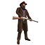 Cowboy OO 4 Rigged