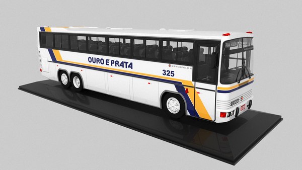 3D model Bus Marcopolo Viaggio G4 800 VR / AR / low-poly