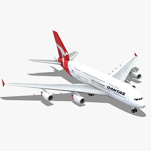 A380 Qantas Airliner