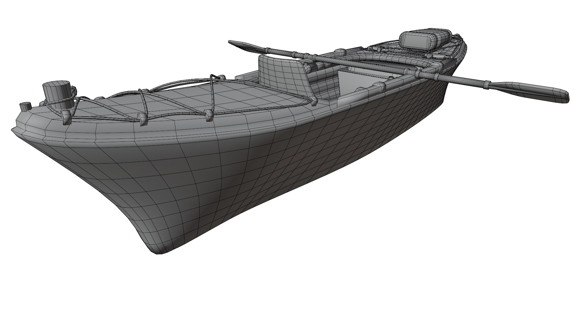 Kayak 3D Model - TurboSquid 2324689