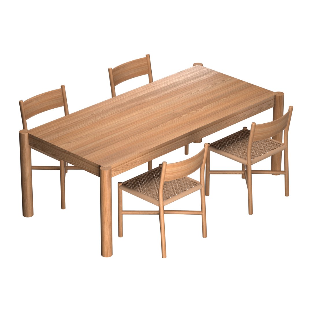 3D model Ariake Chair Huxley table https://p.turbosquid.com/ts-thumb/X6/LdgDhJ/A5/picture5/jpg/1652379660/1920x1080/fit_q87/4ddb38da56250a5ddf7ad758b0d176d27967868a/picture5.jpg