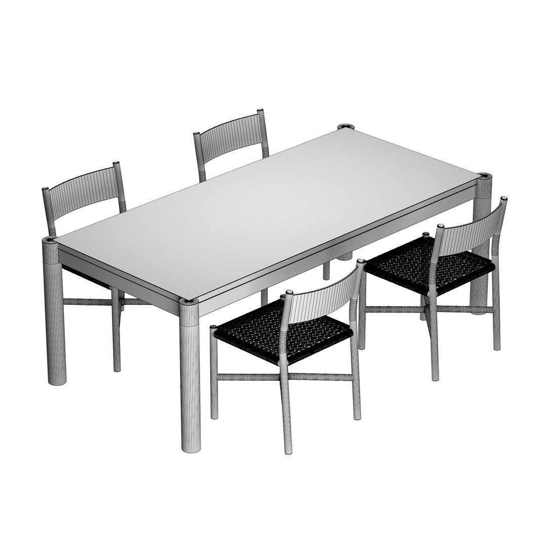 3D model Ariake Chair Huxley table https://p.turbosquid.com/ts-thumb/X6/LdgDhJ/vj/picture6/jpg/1652379659/1920x1080/fit_q87/82b0f83c4adb6fbd621d765209913cbc8a189f7a/picture6.jpg