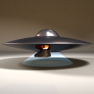 3d ufo model