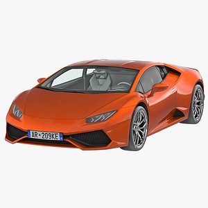 supercar simple interior c4d