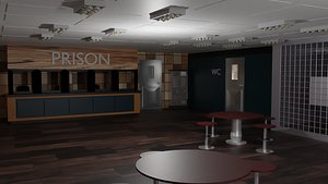Prison Interior 3D model