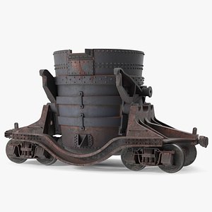 Slag Car Old 3D model