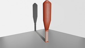 Wodden Club Mace