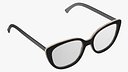 Cat Eye Black Glasses