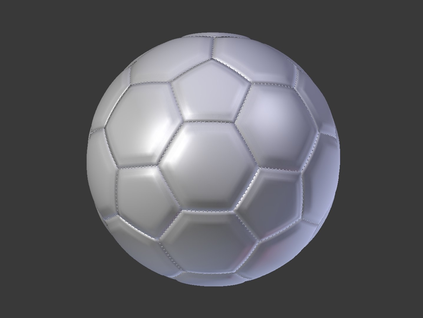 3D Model White Football Stitching - TurboSquid 1338856