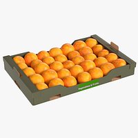 Clementine Cardboard Fruit Box