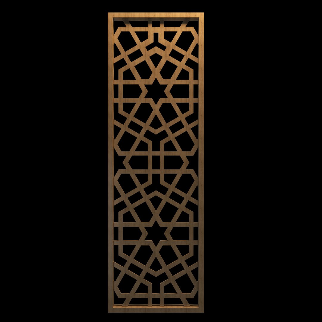 Islamic Parition 3D Model - TurboSquid 2018828