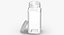 Botellas Cuadradas de Plástico 8oz 240ml Colección 01 - 10 modelos
