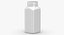 Botellas Cuadradas de Plástico 8oz 240ml Colección 01 - 10 modelos
