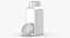 Botellas Cuadradas de Plástico 8oz 240ml Colección 01 - 10 modelos
