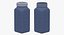 Botellas Cuadradas de Plástico 8oz 240ml Colección 01 - 10 modelos