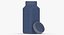 Botellas Cuadradas de Plástico 8oz 240ml Colección 01 - 10 modelos
